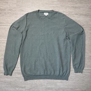 Frank And Oak Nylon Sweatshirt Men's M Green Crewneck Pullover Sweater